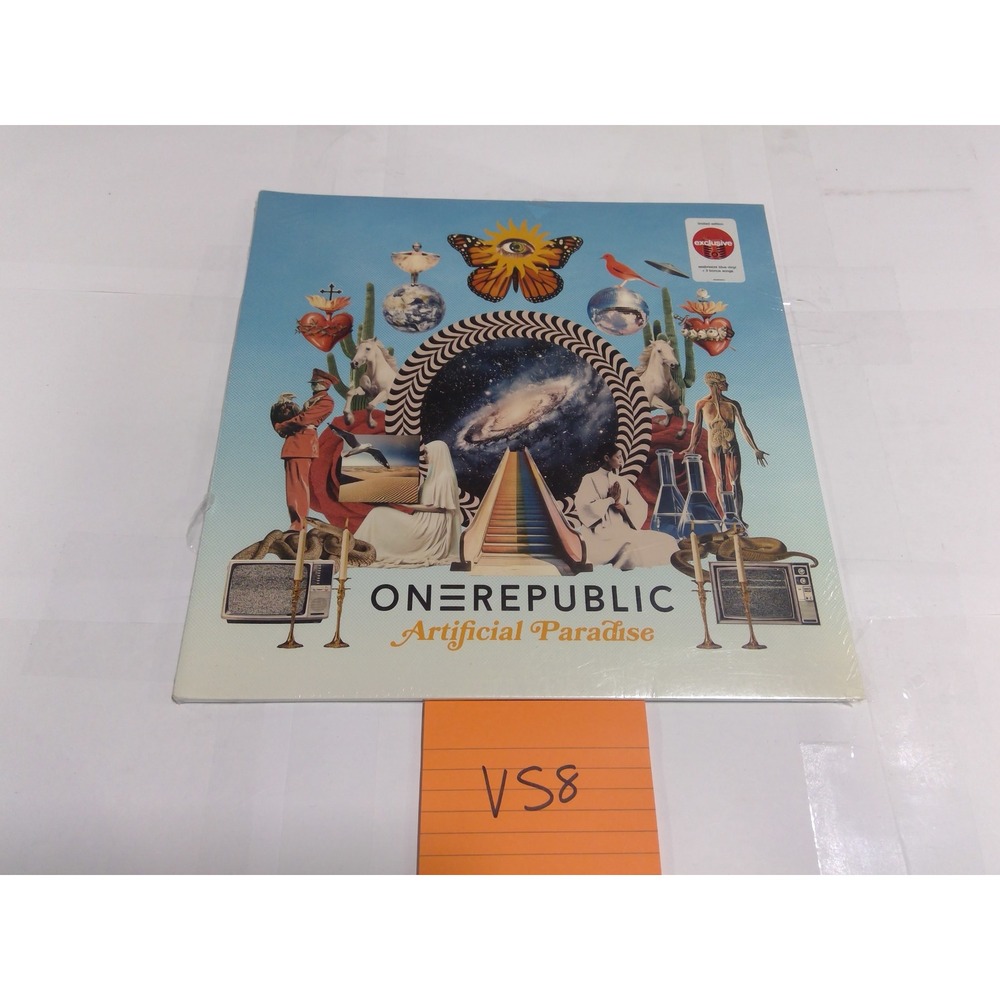 OneRepublic Artificial Paradise Vinyl LP 12" Seafoam Blue New Target Exclusive